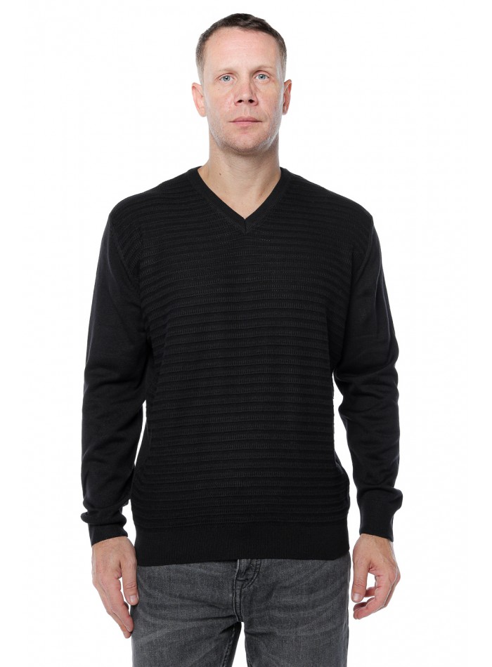 Pulover Threemen, Negru